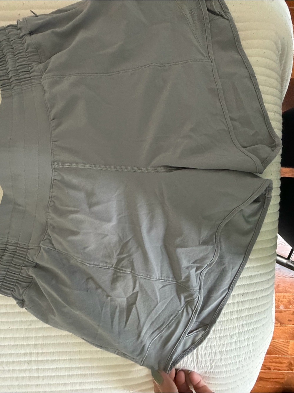 lululemon athletica hottie hots Women's Gray Athletic Shorts